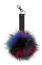 Porte clef pompon interchangeable 2