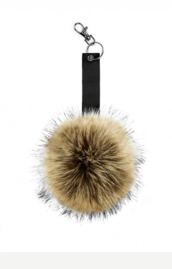 Porte clef pompon interchangeable 4