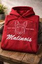 Sweat capuche race de chien 5