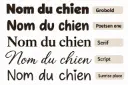 Comparatif de polices pour chien.webp