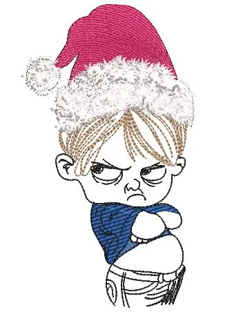 Je boude garçon Noel 