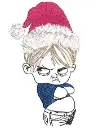 Je boude garçon Noel 