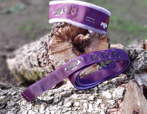 [ENSCOLLAISAGILITY] Ensemble Laisse / Collier Martingale Agility avec polaire