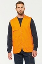Gilet polycoton multipoches unisexe
