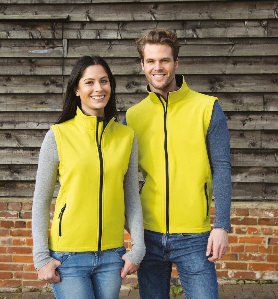 Veste softshell sans manche (Modèle Homme)