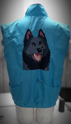 Fin de série Veste de conduite brodée Schipperker Taille S