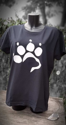 [FTSFLOCPAT] T-shirt floqué pattes chien