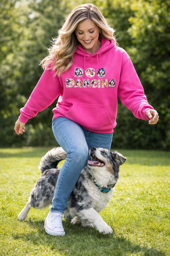 [ARTFR290.09-2-1-2] Sweat capuche appliqué Sport